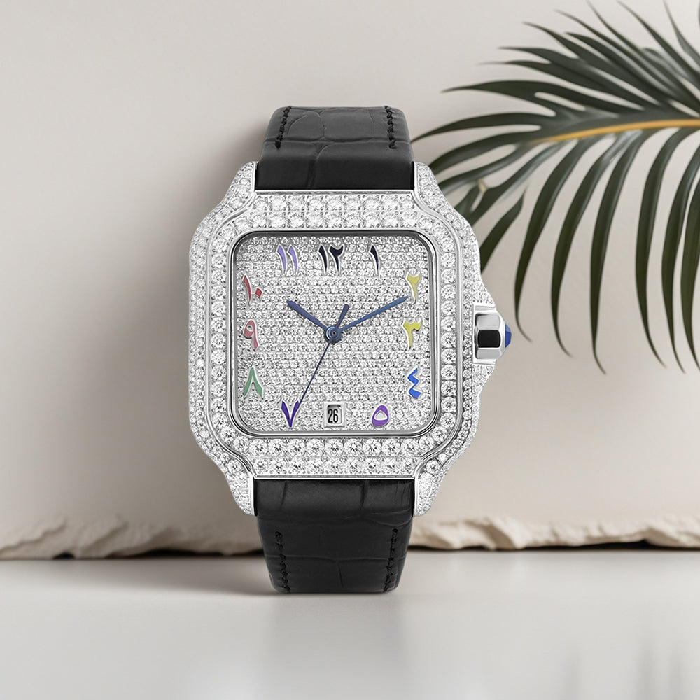 Aurora Frost Moissanite Watches