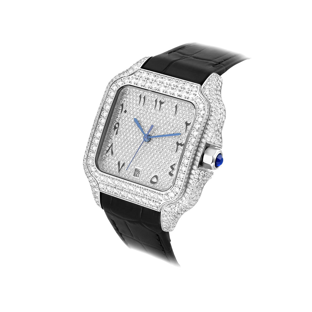 Aurora Frost Moissanite Watches