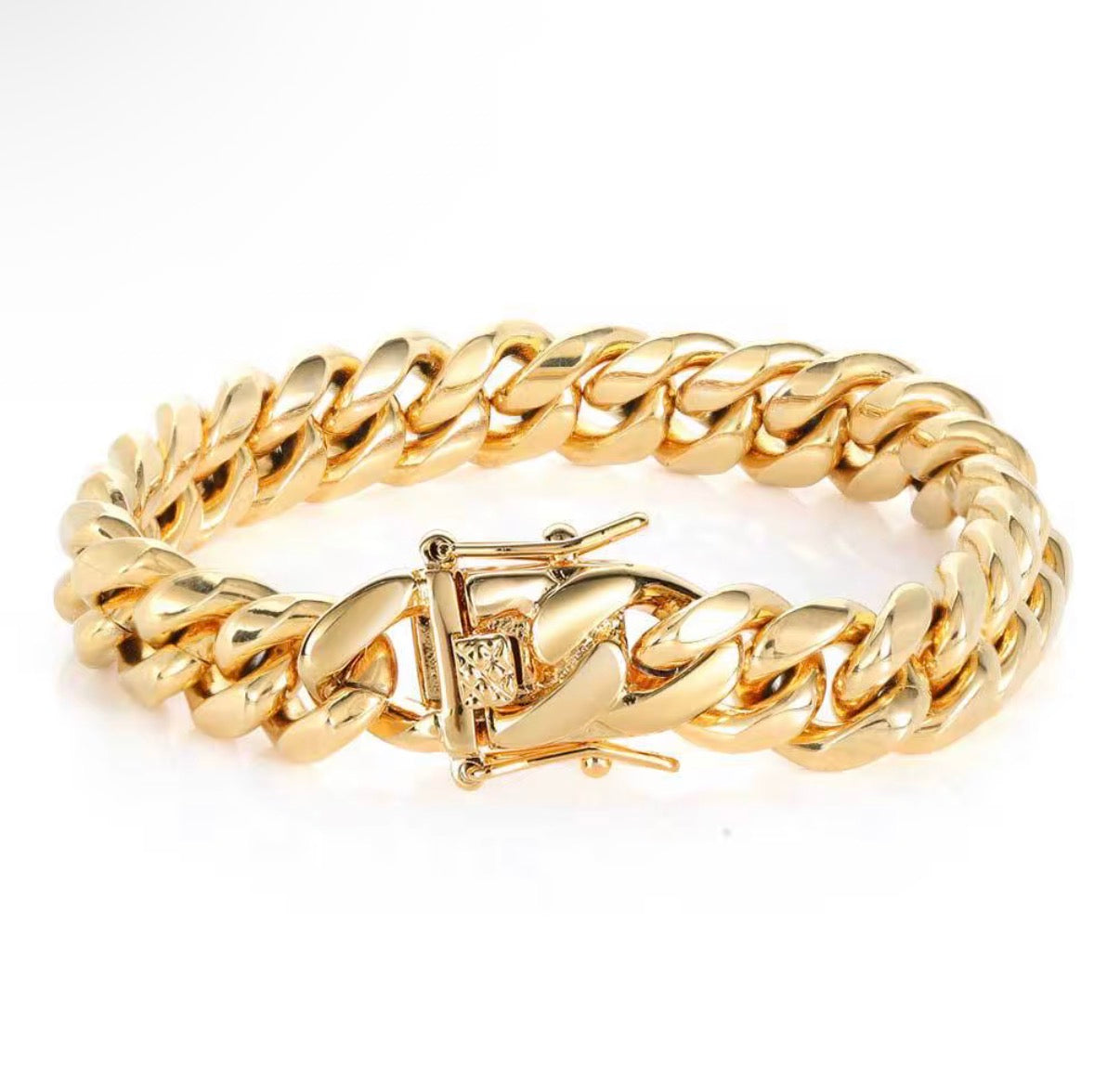 Cuban Link Mens Bracelet