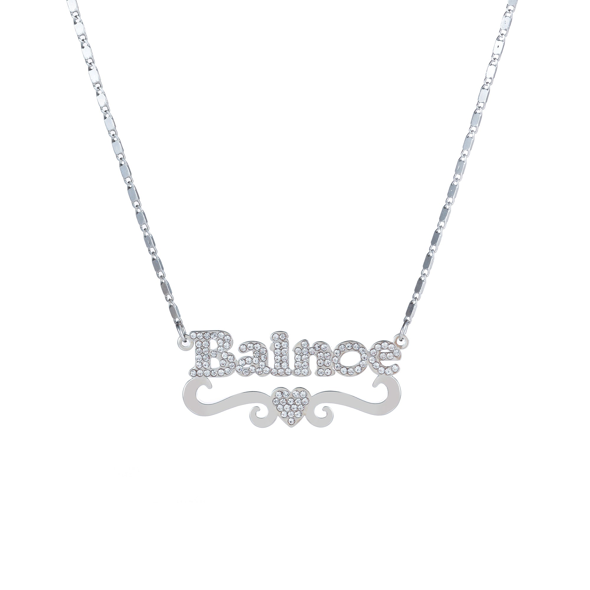 Willow Love Silver Necklace